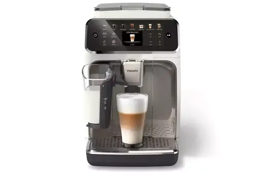 PHILIPS 4400 sērijas Pilnībā-automātisks Espresso kafijas automāts, balts Фото num