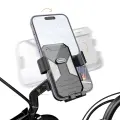Dudao F7C+ bicycle | motorcycle phone holder - black Foto 3