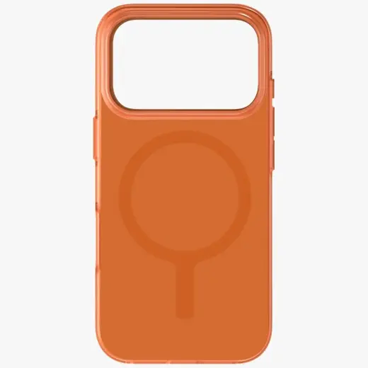 UNIQ Clario Case for iPhone 17 Pro Magclick Charging Orange Photo