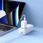 Baseus GaN5 Pro 40W 2xUSB-C Wall Charger - White Foto 9