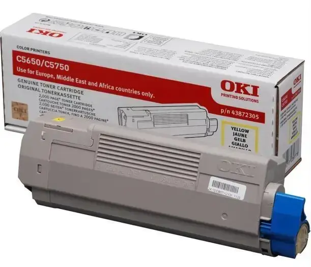 OKI Toner 43872305 Yellow Standard