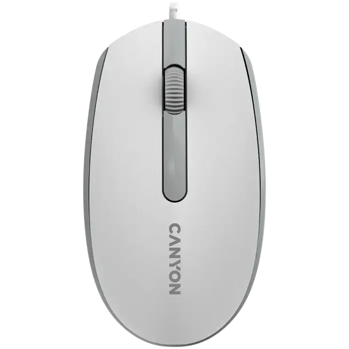 CANYON mouse M-10 Wired White Grey