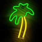 Neon LED Light PALM green orange NNE04 Neolia Фото num