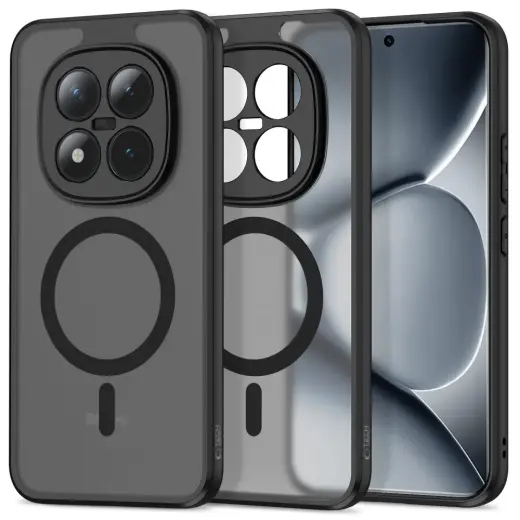 TECH-PROTECT MAGMAT MAGSAFE XIAOMI POCO M8 PRO | REDMI NOTE 15 PRO+ PLUS 5G MATTE BLACK