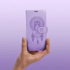 MEZZO dreamcatcher book type phone case for iPhone 7 | iPhone 8 | iPhone SE (2020) | iPhone SE (2022) purple — Photo 4