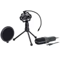 Tracer Digital USB Pro microphone for gaming | podcasts | streams + Holder, Pop filter Photo