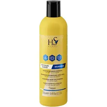 HS Milano Phytosun Barrier Nourishing After-Sun Shampoo - Čisticí regenerační šampon po opalování 250ml