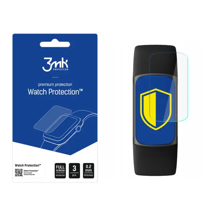 FitBit Charge 5 - 3mk Watch Protection™ v. ARC+ screen protector Фото num