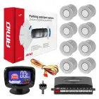 Parking assistant system LED-GRAF 8 sensor silver — Photo 1
