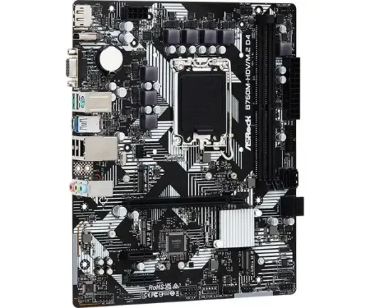 Motherboard B760M-HDV|M.2 D4 s1700 2DDR4 DP|HDMI mATX Фото num