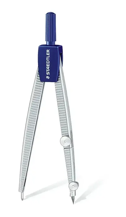 Skolas cirkulis STAEDTLER NORIS CLUB Ar pieskrūvējamu kājiņu grafītam Photo