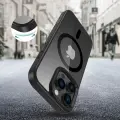TECH-PROTECT MAGMAT MAGSAFE IPHONE 16 PRO BLACK|CLEAR — Foto 2