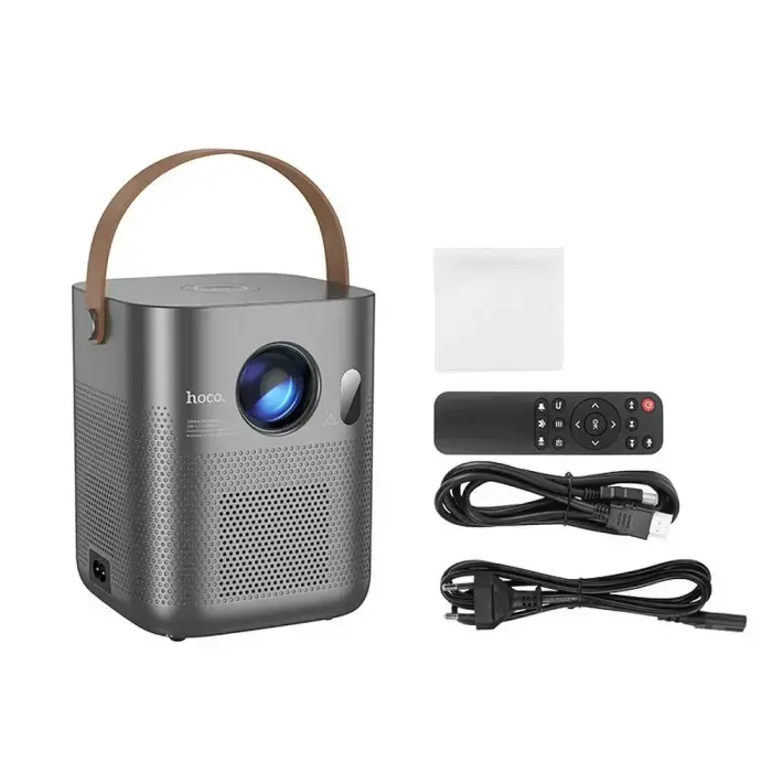 Projector HD Ready Hoco with Android software Wi-Fi Bluetooth 720P DT4 gray Photo