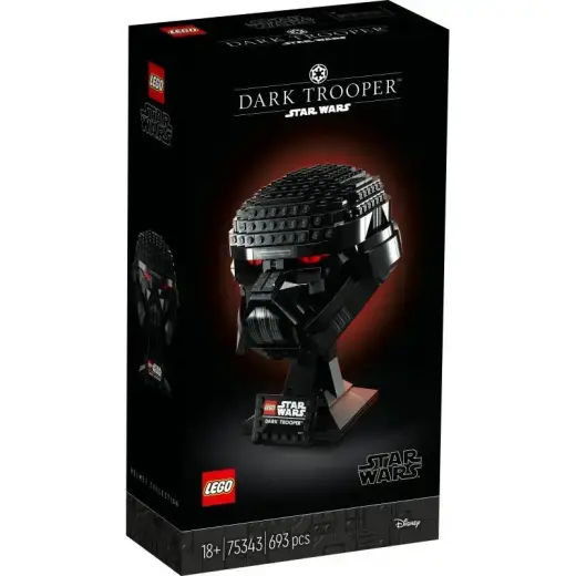 LEGO Star Wars Dark Trooper Helm (75343) Фото num