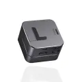 Joyroom HUB S-H121 USB-C - USB-A 3.0 | RJ45 | HDMI | USB-C | Thunderbolt cradle for MacBook Pro - gray Фото num