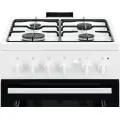 Electrolux gāzes plīts, 50cm, balta Photo