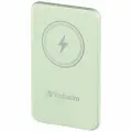 Verbatim indukcyjny `n` Go ārējais akumulators (powerbank) | 5000 mAh | 15W | Bezvadu, MagSafe | zaļš Foto 1