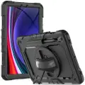 Tech-Protect Solid360 tablet case Galaxy Tab S9 FE black — Photo 1