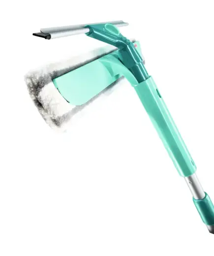 LEIFHEIT Logu birste ar teleskopisku kātu 100–155cm Classic Window Cleaner Foto 7