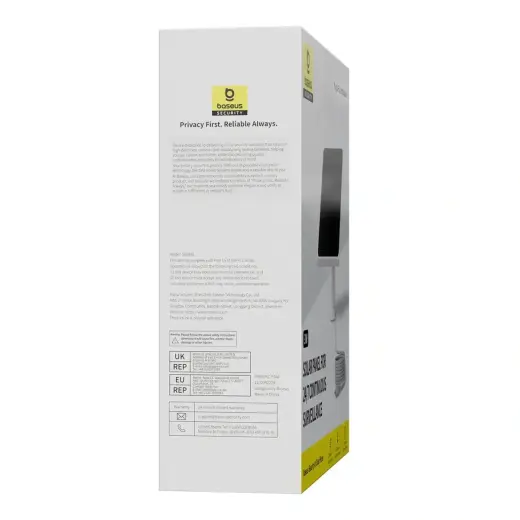 Baseus Security A1 Photovoltaic Panel - White Foto 5