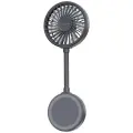 Hand fan USAMS LiFE LU02 black Photo