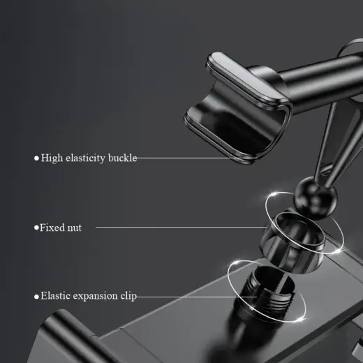 Blavec Car holder BH-17 to headrest (BH17-HRB) black Foto 5