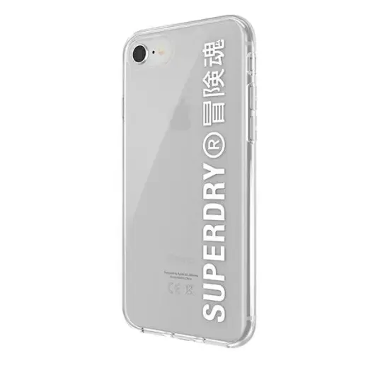 SuperDry Snap iPhone 6|6s|7|8|SE 2020 | SE 2022 Clear Case biały|white 41573 Фото num