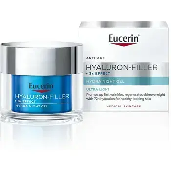 Eucerin Hyaluron-Filler+3x Effect Hydra Night Gel 50ml