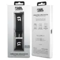 Karl Lagerfeld Karl and Choupette Head NFT Watch Strap for Apple Watch 38|40|41 Black (Damaged Package) Foto 3