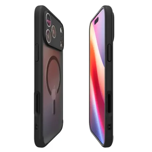 Spigen Ultra Hybrid MagSafe Case for iPhone 17 Pro - Black Foto 6