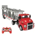 Remote-controlled truck 1:26 Double Eagle (red) (Car Transporter) E583-003 Фото num