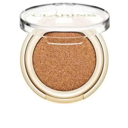 Clarins Ombre Skin Nude Primer-Infused Eyeshadow - Matte Satin + Pearlized Finishes 0.05 Oz. - Pearly Raisin Foto 2