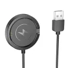 Charging cable for smartwatch Hoco 0,6 m Y22 black Photo