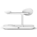 RINGKE 3IN1 QI2 MAGNETIC MAGSAFE WIRELESS CHARGER WHITE Фото num