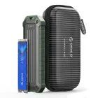 Wzmocniona kieszeń dyskowa Orico OTPX-G2 M.2 NVMe/SATA SSD USB-C 3.2 taktyczna - szaro-zielona Foto 4