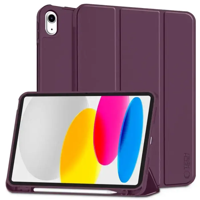 TECH-PROTECT SC PEN IPAD 10.9” 10 / 2022 / 11” 11 / 2025 BURGUNDY