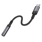 Borofone Adapter BV24 Graceful - Type C to jack 3,5mm - grey Photo