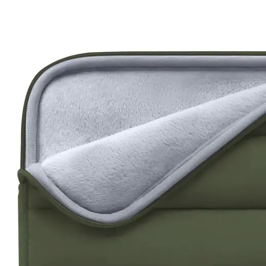 Tech-Protett Fluffy Laptop Bag 13-14 - Green Photo