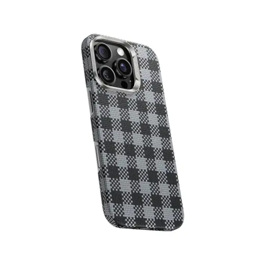 Benks Magnetic Armor Vichy Kevlar phone case for iPhone 16 Pro black Photo