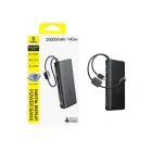 Внешний аккумулятор (powerbank) Baseus EnerFill FC41 | 25 000 мА·ч | 145 Вт | PD | USB-C, USB-A | LED дисплей | чёрный — Фото 7