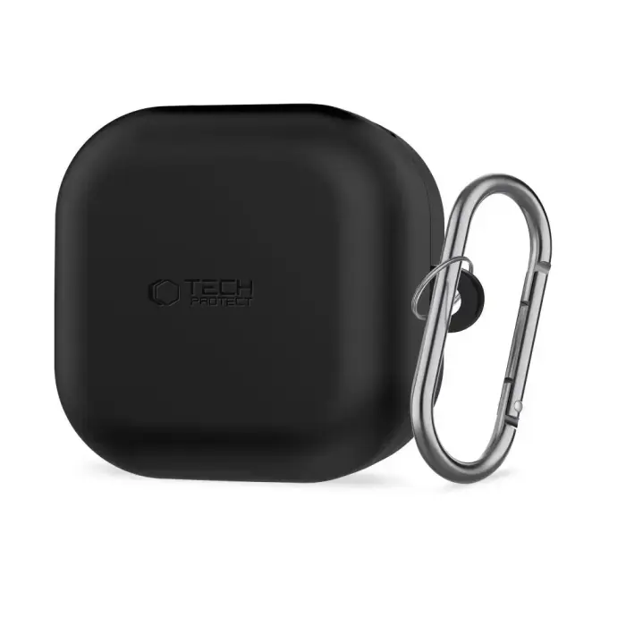 TECH-PROTECT SILICONE HOOK SAMSUNG GALAXY BUDS 4 / 4 PRO BLACK