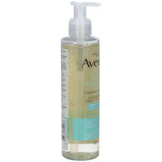 Aveeno Calm + Restore Foam Cleanser for the Face 200 Ml Foto 2