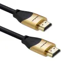 HDMI v2.1 cable UHS 8K 60Hz 28AWG GOLD 3m Foto 1