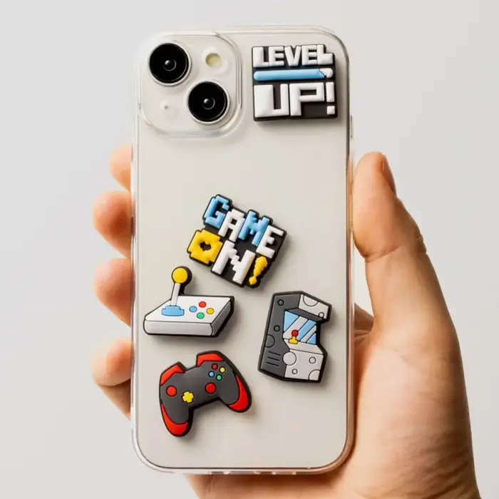 3D Sticker GameOn 5pcs set Photo