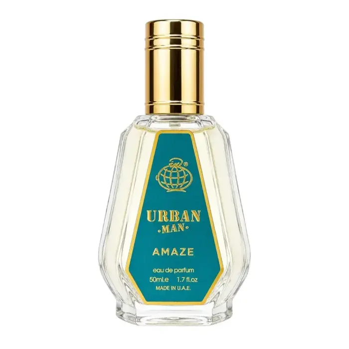 Fragrance World, Urban Man Amaze, Eau De Parfum, For Men, 50 ml