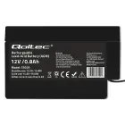 Qoltec AGM battery | 12V | 0.8Ah | Maintenance-free | Efficient| LongLife | for toys, vehicles Foto 10