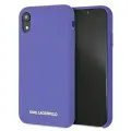 Karl Lagerfeld KLHCI61SLVOG iPhone  Xr  hardcase fioletowy|violet Silicone Фото num