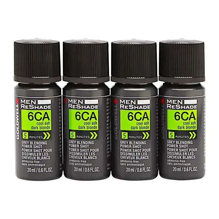 Goldwell Men ReShade Grey Blending Power Shot  6CA  4 Pack