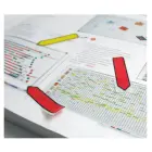 Pašlīpošie indeksi Post-it 5 krāsas bultas veidā Photo