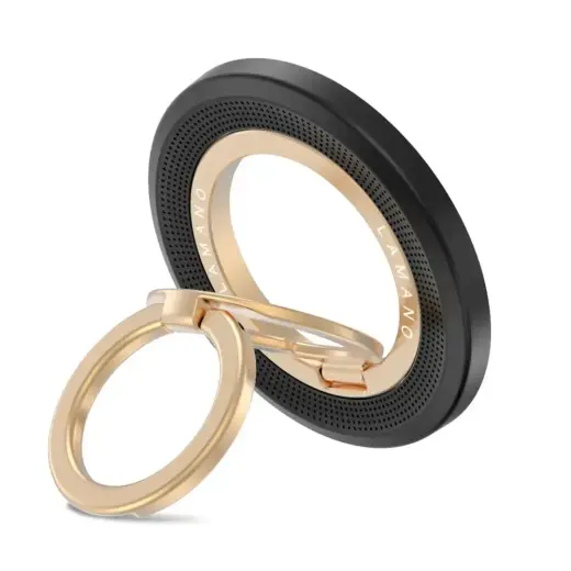 TECH-PROTECT MMR700 LAMANO MAGNETIC MAGSAFE PHONE RING BLACK/GOLD Foto 2